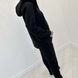 Жіночі спортивні костюми на флісі #К2 Чорний